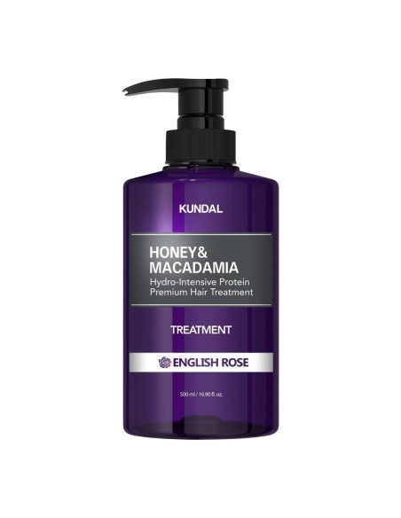 Kundal Tratamiento Honey y Macadamia English Rose 500ml
