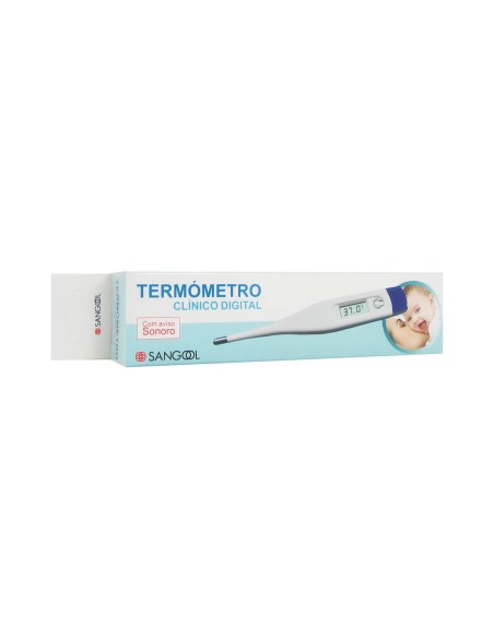 Termómetro clínico digital Sangool con advertencia sonora