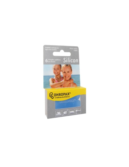 Tapones Oídos Silicona Ohropax 6 Unidades