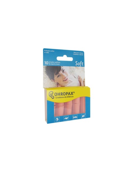 Tapones Auditivos Ohropax Soft Soft Foam 10 Unidades
