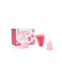 Copa Menstrual Enna Cycle Talla M 2 Unidades + Caja Esterilizador