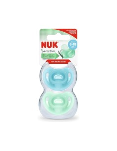 Chupete de Silicona Sensible NUK 6-18M x2