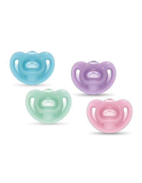Chupete de Silicona Sensible NUK 6-18M x2