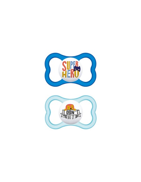 Mam Chagifier Air Silicone + 16m Azul 2un