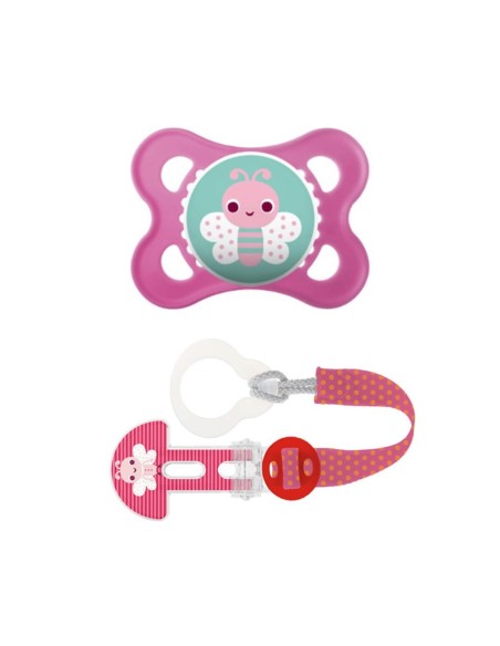 MAM ORIGINAL SILIFIER SILICONE 0-6M CON CLÍTICO!
