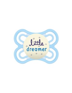 Mam chupete perfecto noche silicona + 0m azul 1un