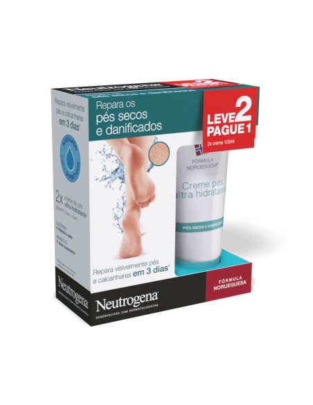 Neutrogena Duo Crema de Pies Ultra-Hidratante 100ml