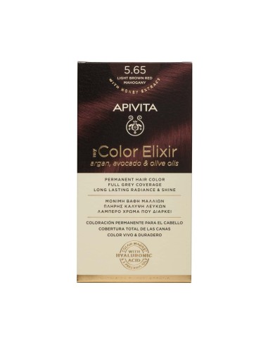 Apivita My Color Elixir 5.65 Castaño Rojizo Claro