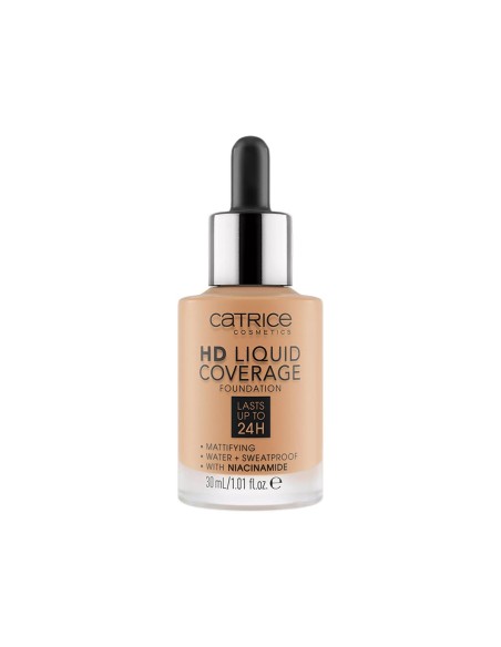 Catrice HD Liquid Coverage Foundation 046 Camel Beige 30ml