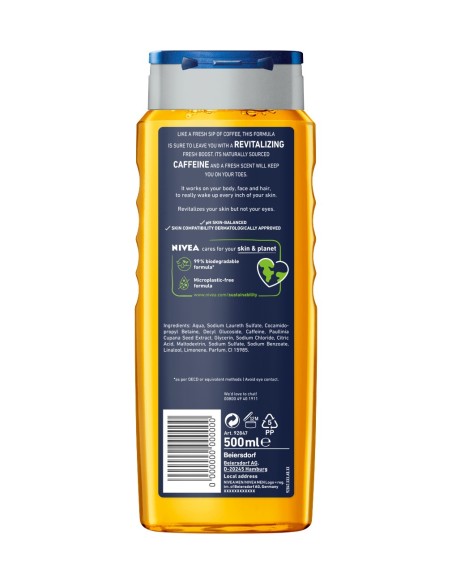 Nivea Men Shower Gel Boost 500ml