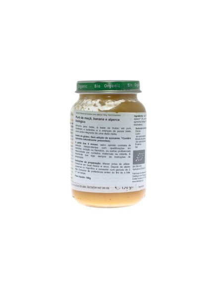 Holle Bio Tarro Manzana y Plátano con Albaricoque 6M 190g