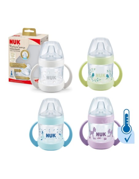 NUK Nature Sense Biberón de Aprendizaje de Silicona 6-18m 150ml