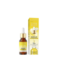 Eveline Cosmetics Super Duet Serum Antiedad con Vitamina C 18ml