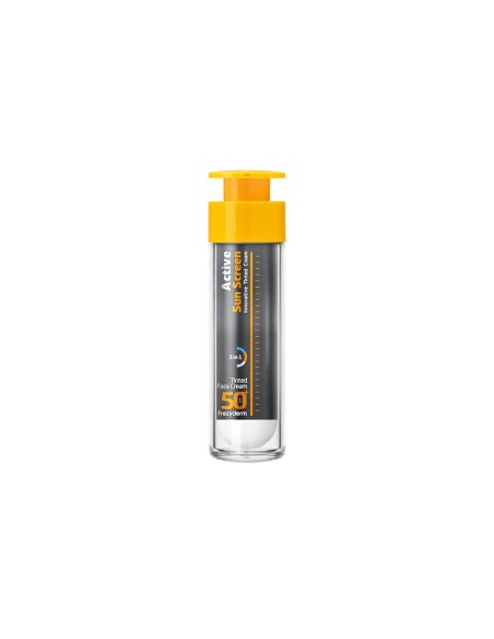Frezyderm Active Sun Screen Fluido facial con color SPF50 + 50ml