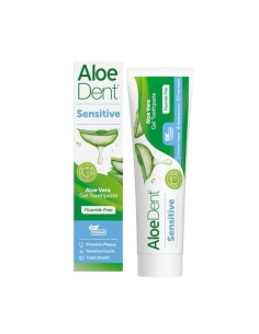 AloeDent Sensitive Pasta Dental Sin Flúor 100ml