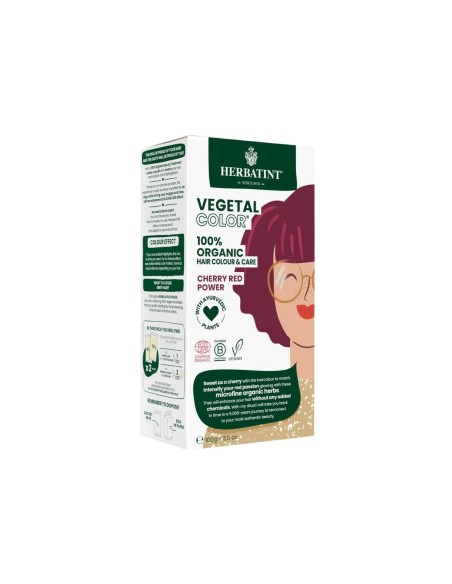 Herbatint Colorante Vegetal Cereza Roja Power 100g