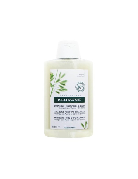 Klorane Champú Extra-suave A La Leche De Avena 200ml