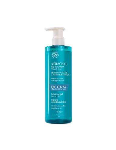 Ducray Keracnyl Gel Limpiador 400ml