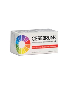 Cerebrum Multivitaminas y Minerales 30Caps