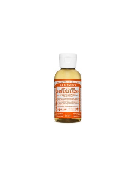 Dr. Bronners Jabón Líquido Organic Tea Tree 60 ml