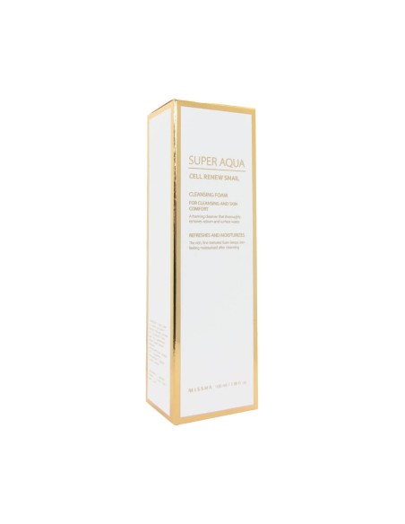 Mucha Super Aqua Cell Renew Snail Cleansing Foam 100ml