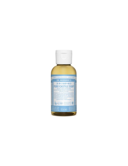 Dr. Bronners Gentle Baby Jabón Líquido Orgánico Sin Perfume 60ml