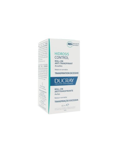 Ducray Hidrosis Control Roll-on Antitranspirante 40ml