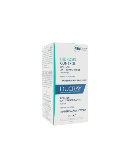 Ducray Hidrosis Control Roll-on Antitranspirante 40ml
