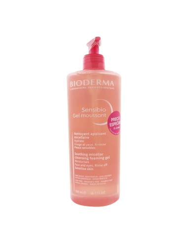 Bioderma Sensibio Gel de Limpieza 500ml