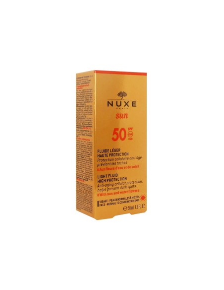 Nuxe Sun Light Fluid High Protection SPF 50+ 50ml