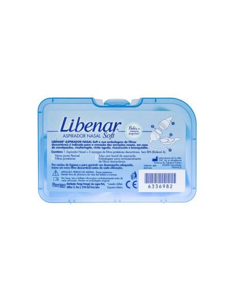 Aspirador nasal suave de Libenar