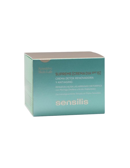 Sensilis Supreme Renewal Detox Day Cream SPF15 50ml