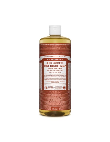 Dr. Bronners Jabón Líquido Biológico Eucalipto 945ml