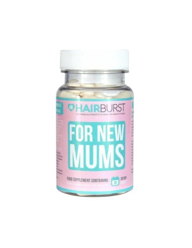 Cabello sano de Hairburst para nuevas mamás 30caps