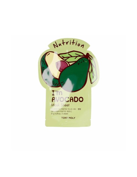 Tony Moly I'm Avocado Nourishing Mask Hoja 1uni