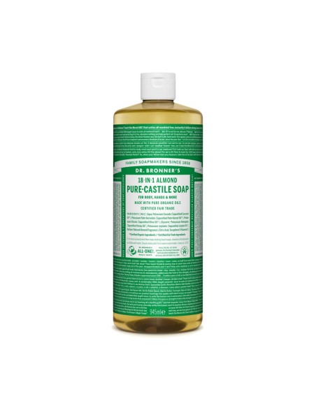 Dr. Bronners Jabón Líquido Biológico de Almendras 945ml