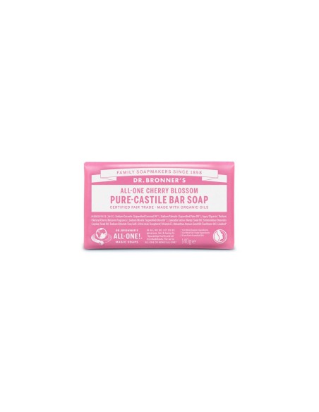 Dr. Bronners Jabón de Castilla Orgánico Cherry Blossom 140g