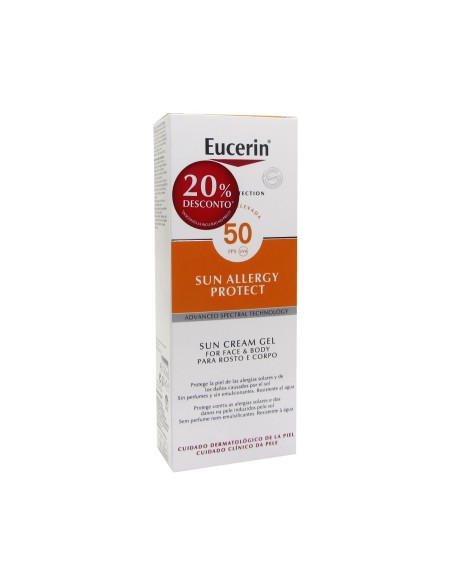 Eucerin Sun Crema-Gel Alergia FPS50 150ml