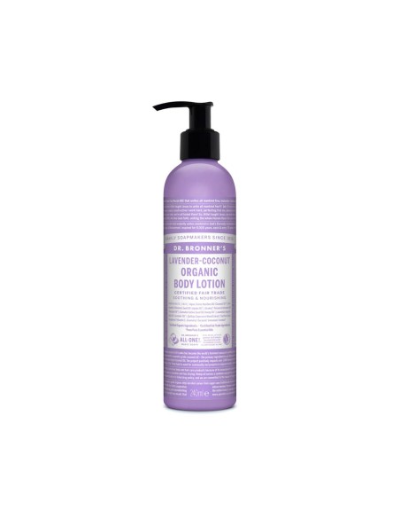 Dr. Bronners Loción Corporal Hidratante Biológica Lavanda y Coco 240ml