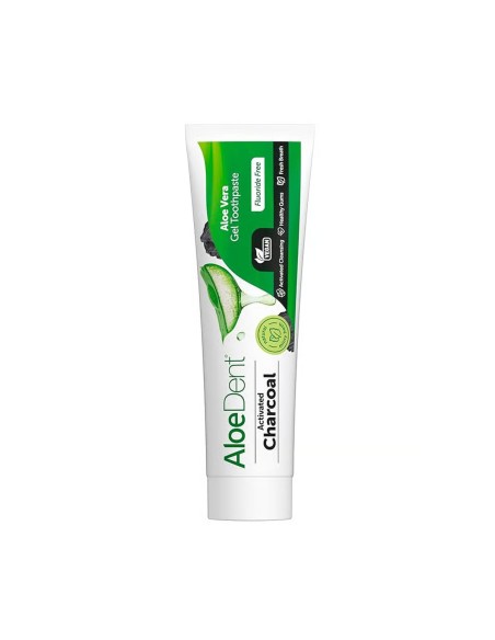AloeDent Pasta Dentífrica con Aloe Vera y Carbón Activado 100ml