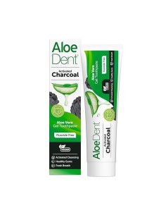 AloeDent Pasta Dentífrica con Aloe Vera y Carbón Activado 100ml 2