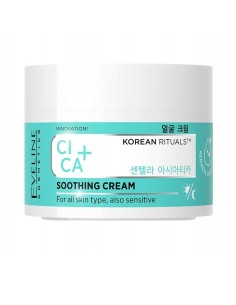 Eveline Cosmetics Crema Suavizante Korean Rituals CICA 50 ml