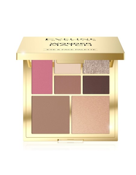Paleta de Ojos y Rostro Eveline Cosmetics Wonder