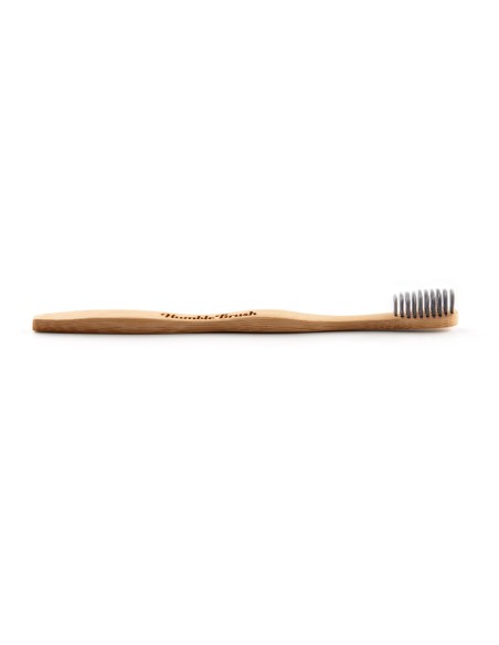 Cepillo de dientes de bambú para adultos de carbón suave The Humble Co.