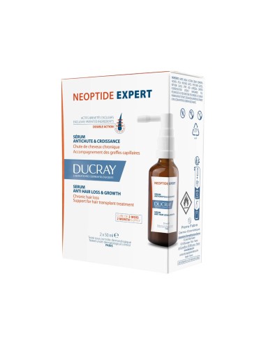 Ducray Neoptide Expert Serum Anticaída y Crecimiento 2x50ml