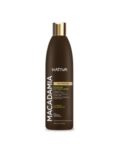 Kativa Macadamia Champú Hidratación Suavidad y Brillo 355ml