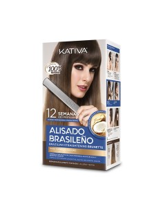 Kativa Kit de Alisado Brasileño Cabello Oscuro 2