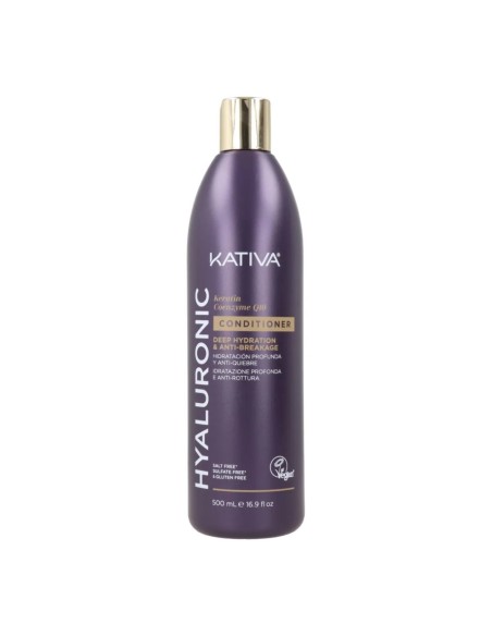 Kativa Hyaluronic Acondicionador Hidratación Profunda y Antiquiebre 500ml