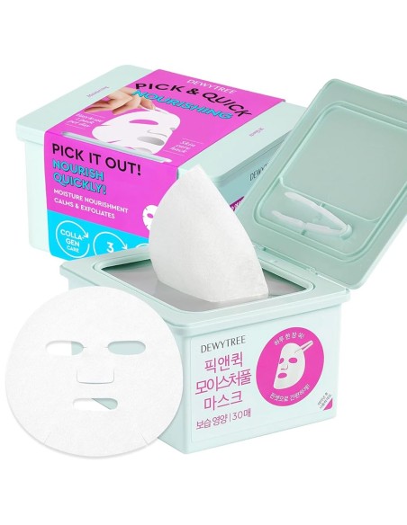 Dewytree Pick and Quick Moisture Full Mask 30 Sheets