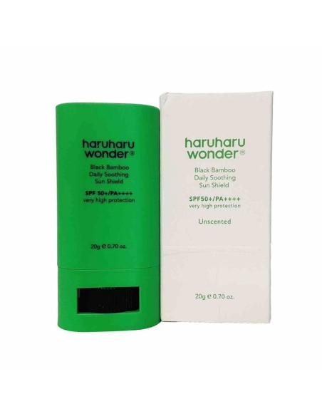 Haruharu Wonder Black Bamboo Daily Soothing Sun Shield SPF50+ PA++++ 20g